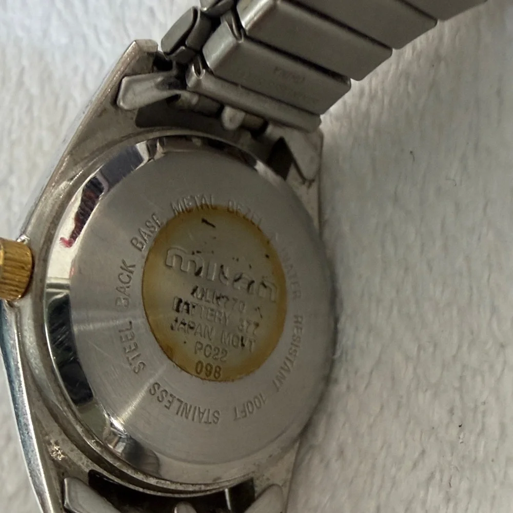 Milan Women's Silver and Gold Watch